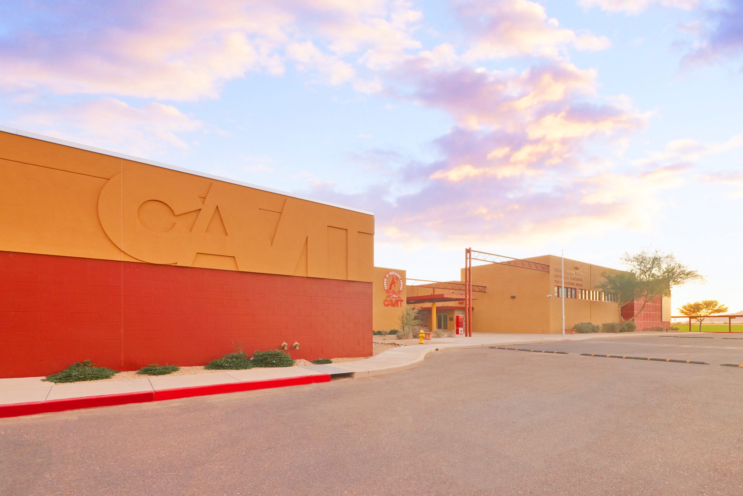 CAVIT Classroom parking lot