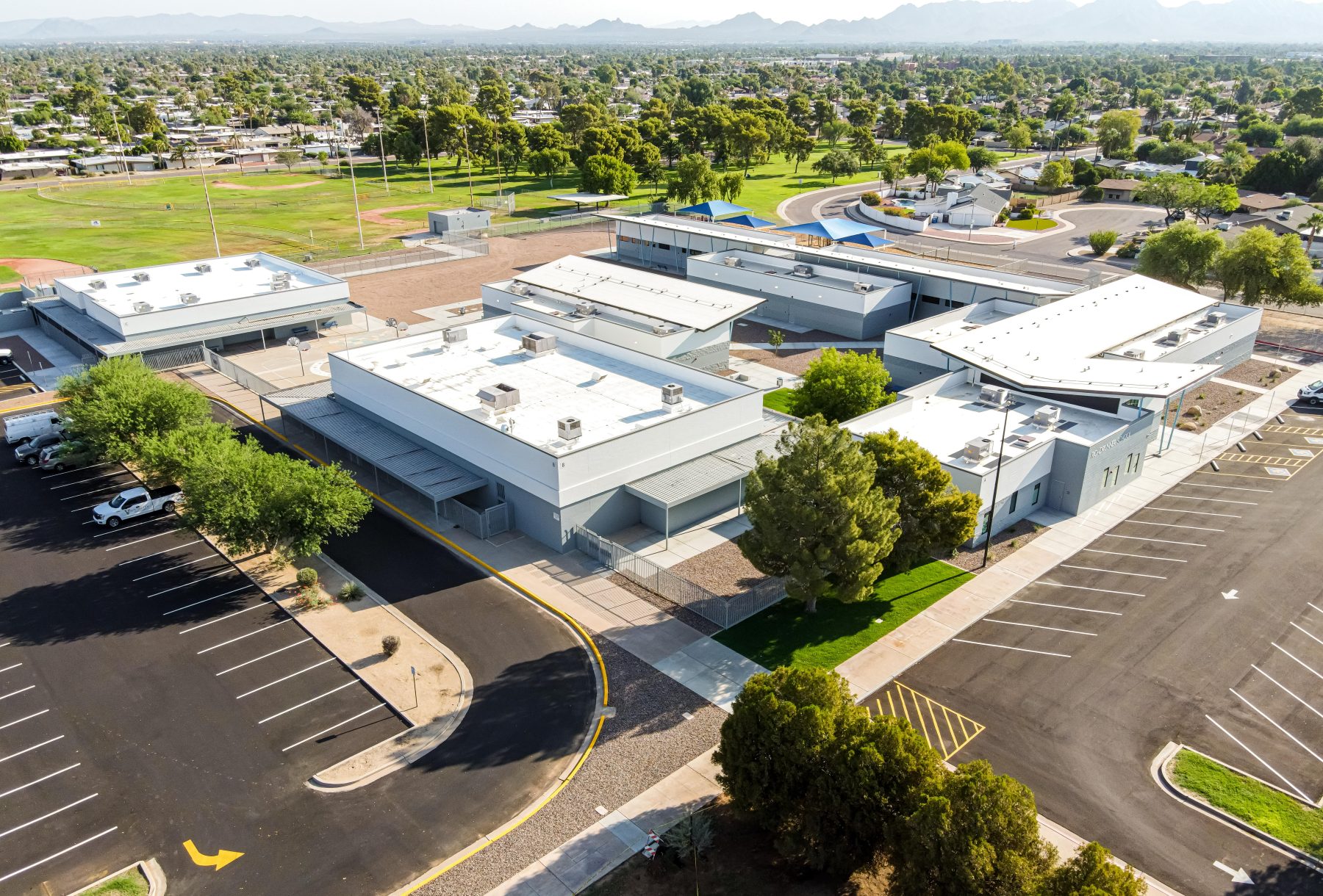 Roadrunner School roof