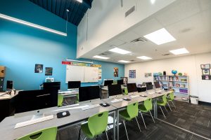 Roadrunner School cafeteria